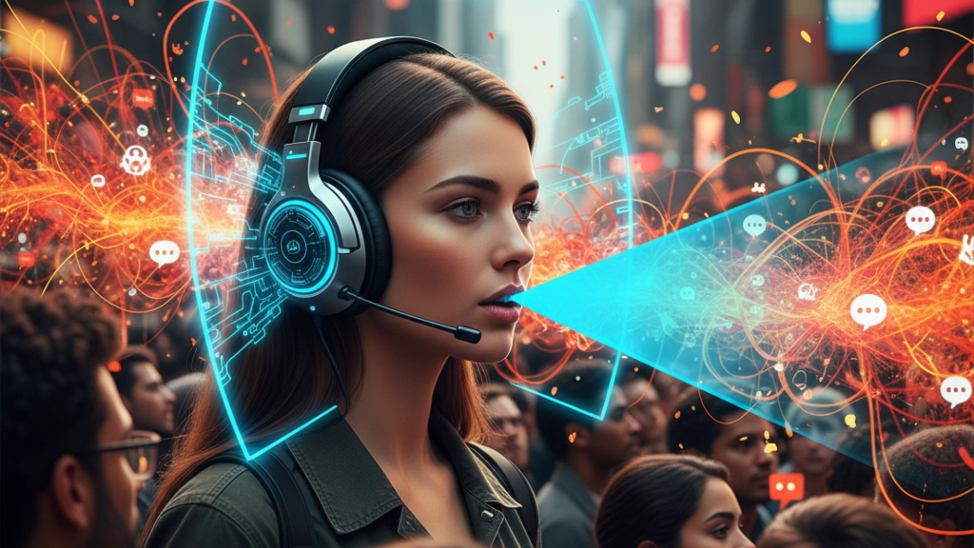 IA Isola Voz na Conversa em Fones com Latência Ultra-Rápida