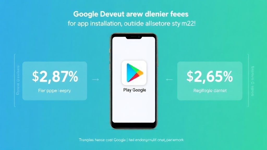 Google Cobrará Taxas por Apps Fora da Play Store em 2026
