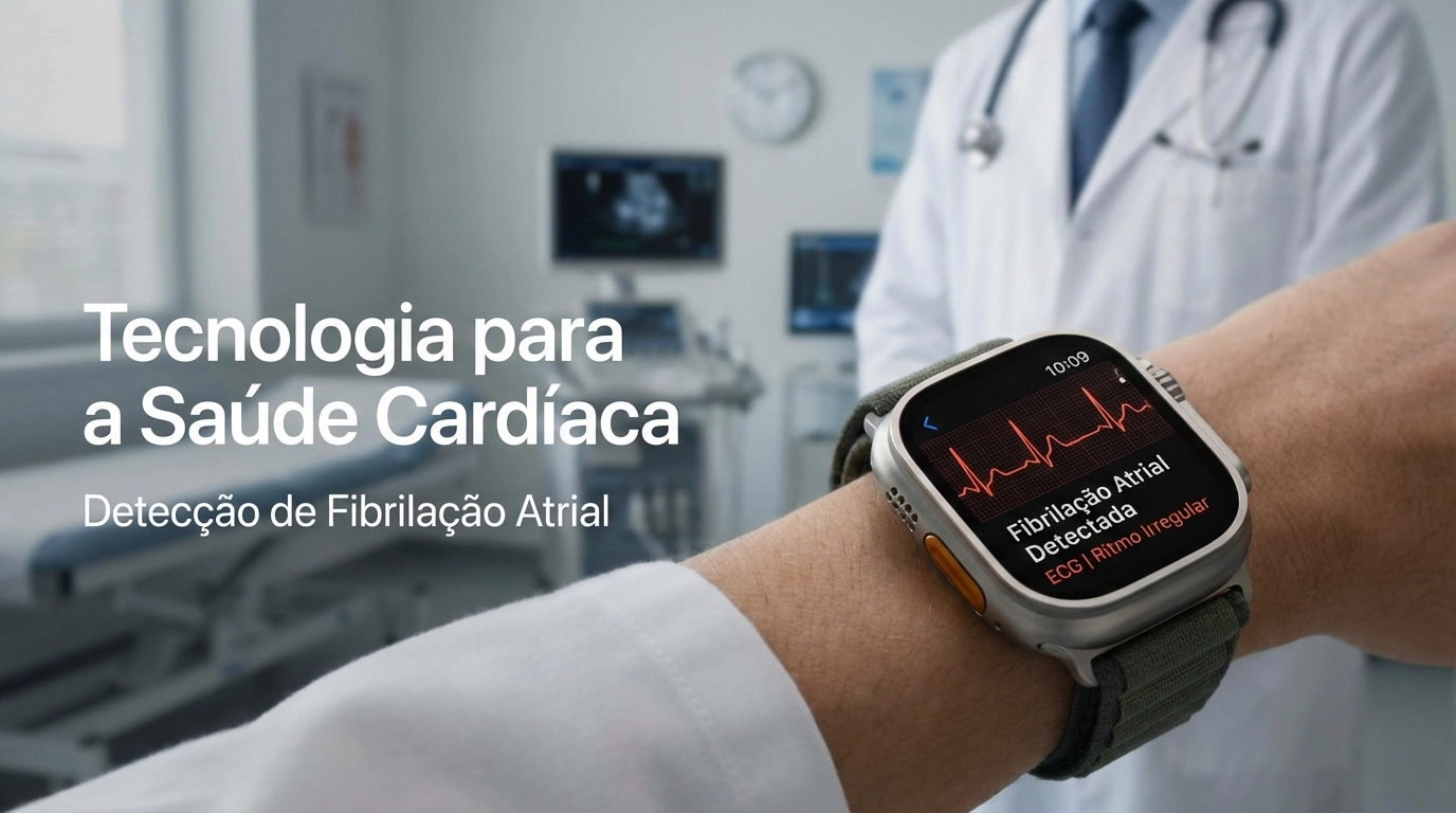 Apple Watch detecta fibrilação atrial com alta precisão e supera métodos tradicionais
