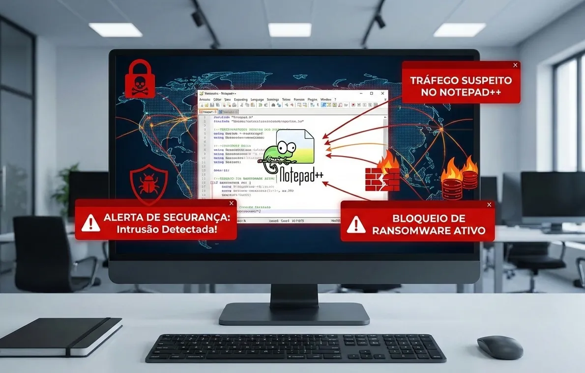 Notepad++: Atualizações comprometidas por 6 meses em ataque sofisticado