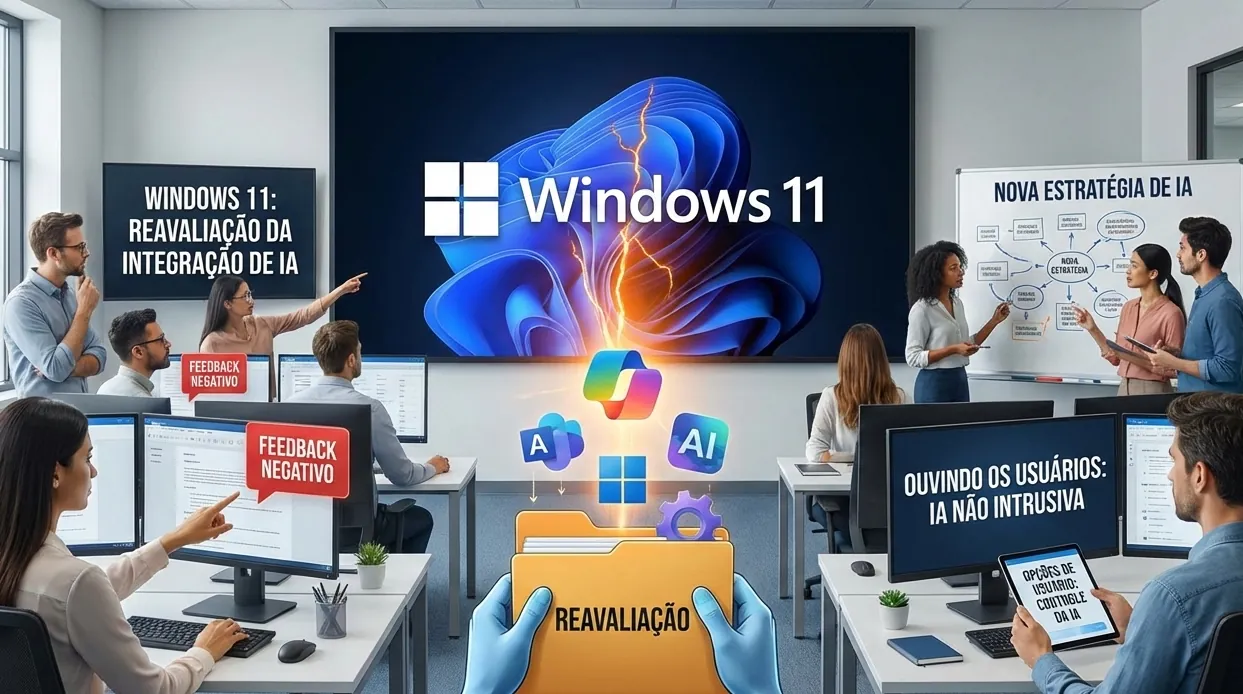 Windows 11: Microsoft Reavalia IA Após Forte Rejeição de Usuários