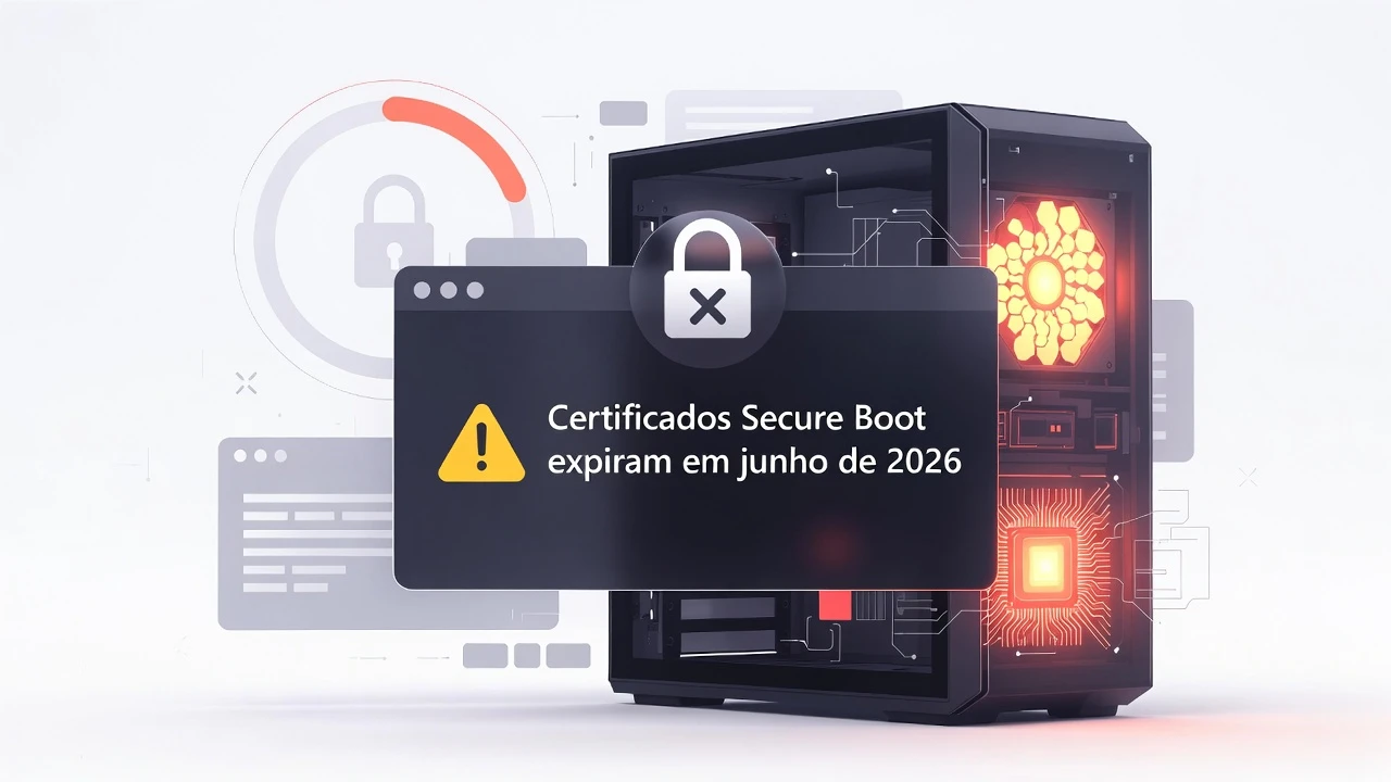 Certificados Secure Boot do Windows expiram em junho e exigem atualização