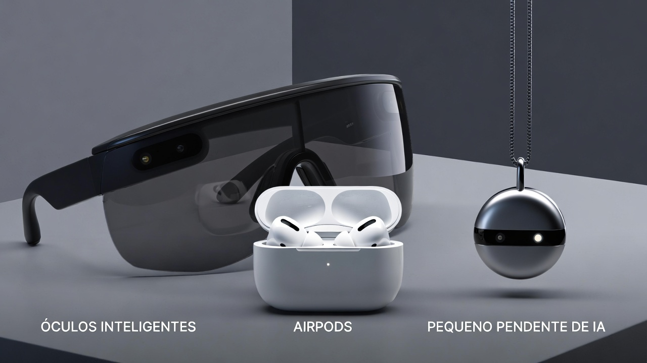 Apple AI Wearables: óculos inteligentes, AirPods com câmeras e mais